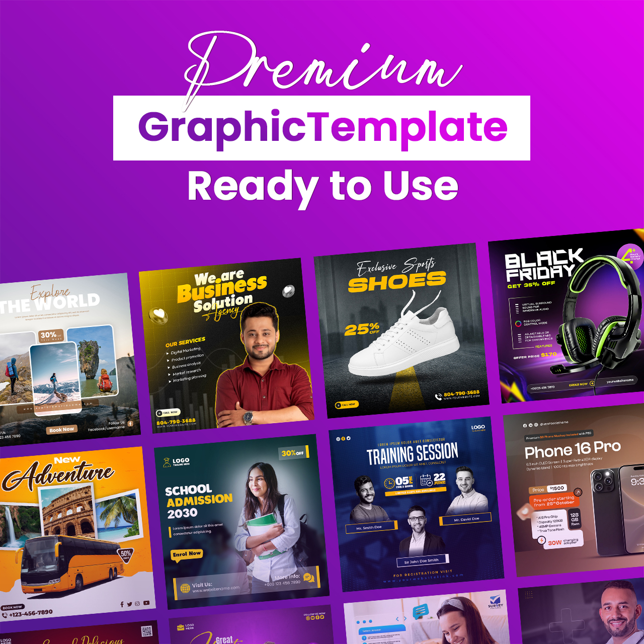 Graphics Template Preview