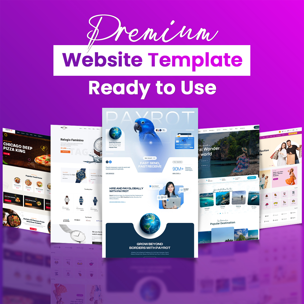 Websites Template Preview